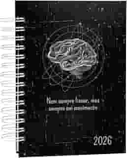Agenda Tdah 2026 Organização Diária Com Brain Dump, 402 páginas, Papel 90gr/m², Tamanho A5 (15x21cm) (Preta)
