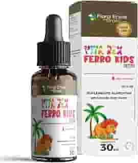 Vitamina Infantil Ferro Kids em Gotas Sabor Morango 30ML
