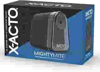 X-ACTO Apontador de lápis elétrico Mighty Mite preto/prata (19501/19501X)