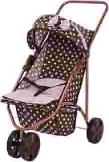 Carrinho de Boneca Premium para Bebê Reborn - Estilo Milano Luxo Xikitinha