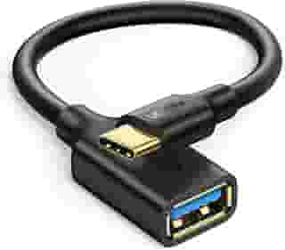 UGREEN Adaptador USB C para USB 3.1, adaptador USB C macho para USB fêmea, adaptador tipo C Cabo OTG compatível com MacBook Pro 2022, MacBook Air/Mini, iPad Mini/Pro 2022, Samsung Galaxy S22 G