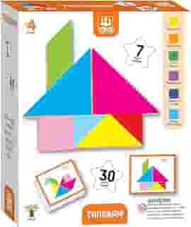 Nig Brinquedos Jogo Educativo Madeira Tangram
