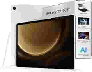 Samsung Galaxy Tab S9 FE, S Pen in-Box, RAM 6 GB, ROM 128 GB expansível, Wi-Fi, tablet IP68, prata