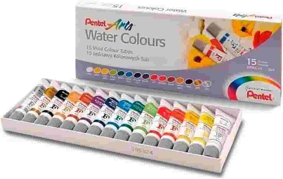 Pentel Tinta Aquarela 15 Cores WFRS-15