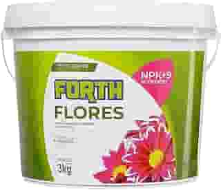 Forth Flores, Adubo Floral, Floração, Fertilizante, Micronutrientes, NPK, Nutrição Balanceada, Balde, 3kg