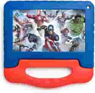 Tablet Infantil Avengers com Controle Parental 4GB RAM + 64GB + Tela 7 pol + Case + Wi-fi + Android 13 + Quad Core Multi - NB417
