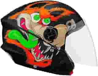 CAPACETE ABERTO PRO TORK NEW LIBERTY 3 COYOTE BRILHANTE PRETO TAM. 56