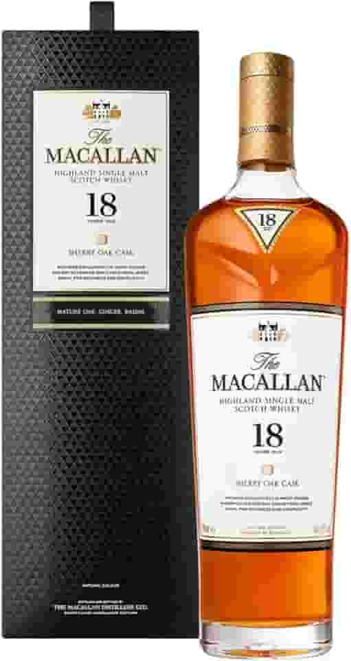 The Macallan Sherry Oak 18 Anos Single Malt Scotch Whisky Escocês 700ml