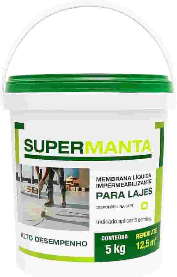 Manta Liquida Impermeabilizante 5 Kg Lajes Branca