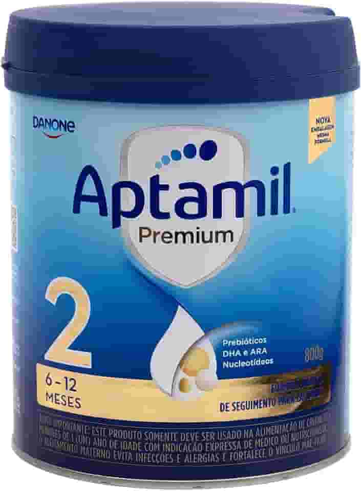 Fórmula Infantil: Aptamil Premium 2 800g - 6-12 meses