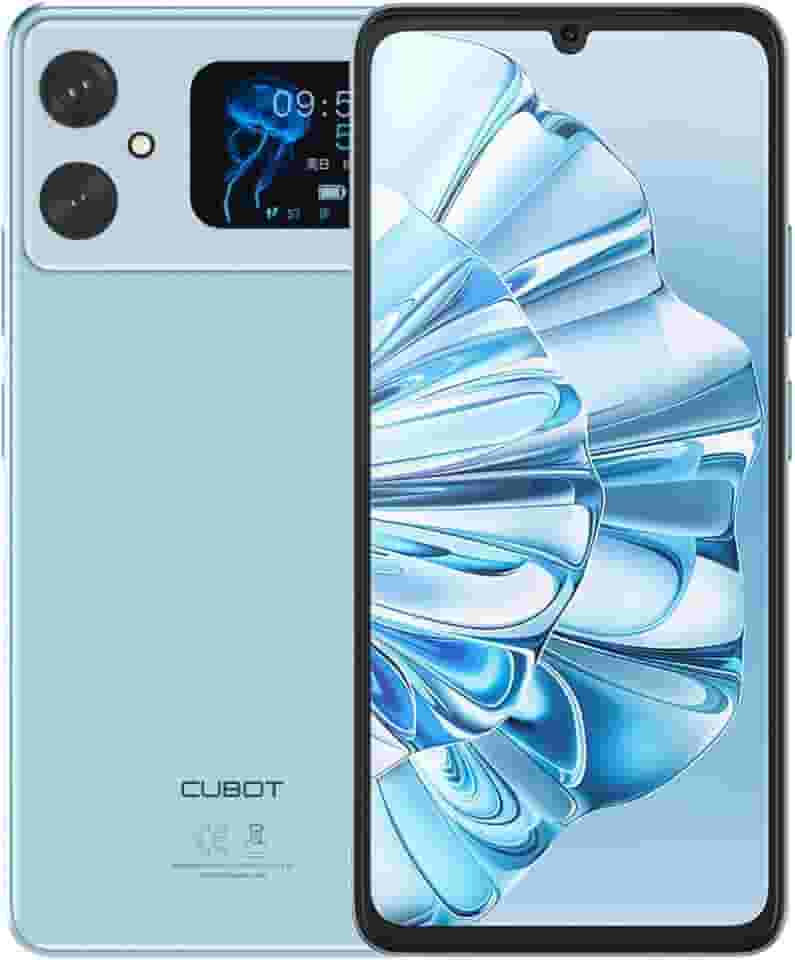 Cubot A20, Smartphone Android 14, 4GB RAM, 128GB, Câmera 48MP, Tela Grande (Azul)