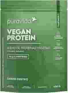 Puravida Suplemento Vegan Protein Sabor Neutro 450g