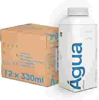 Água na Caixa 330ml | Pack com 12 unidades | Água Mineral sem gás | Tetrapak | Embalagem reutilizável, 100% Reciclável, 89% renovável, carbono neutro/Sustentável