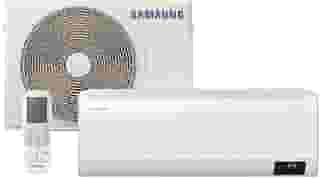 Ar-condicionado Split Inverter Samsung WindFree Pro Energy Sem Vento 9.000 BTUs Frio AR09CVFAAWKNAZ 220V