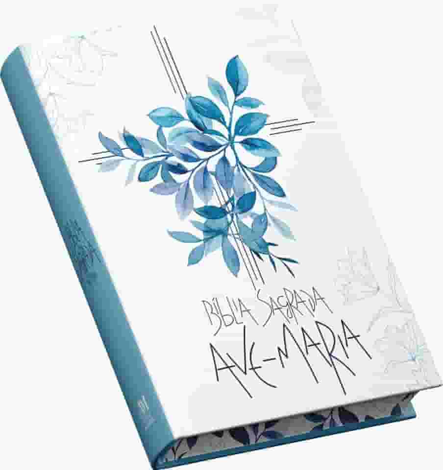 Bíblia Sagrada Ave-Maria - Capa Flores