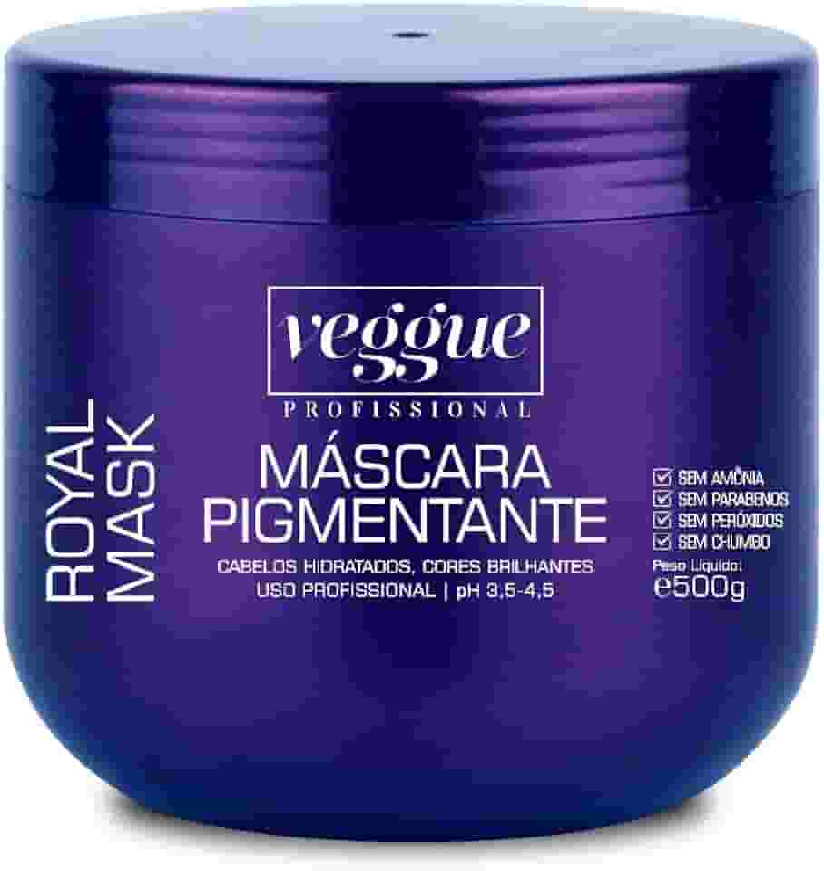 Máscara Matizadora Tonalizante Azul Royal Veggue 500ml