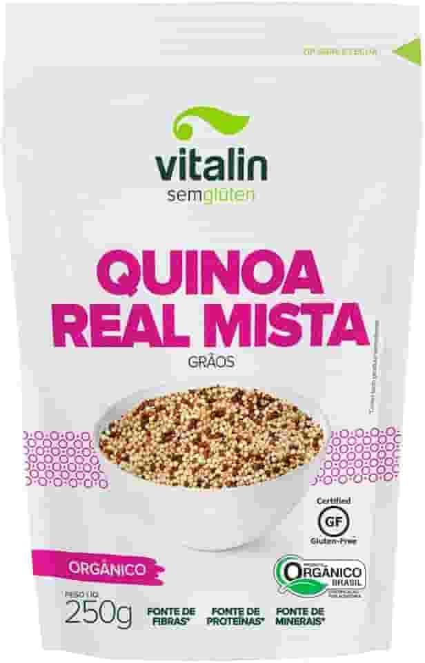 Vitalin Quinoa Real Mista Grãos Orgânica Sem Glúten 250G
