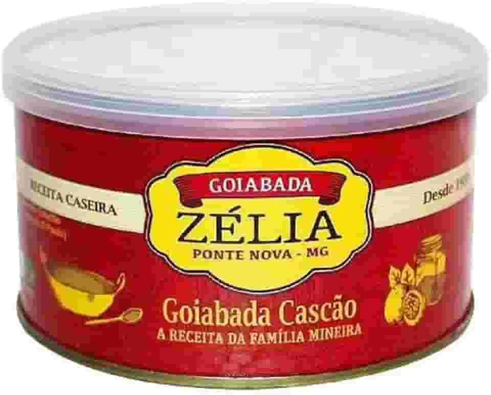 Goiabada Cascão Zélia Lata 400G, Doces Zélia (Embalagem pode variar)