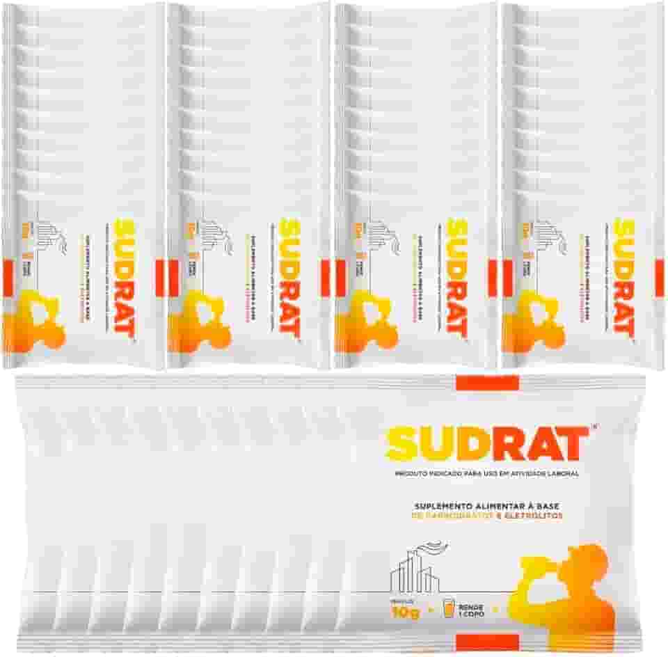Kit 50x Sudrat Isotonico Repositor Energia Combo 10g Cada - Sudrat (10g, Variados)