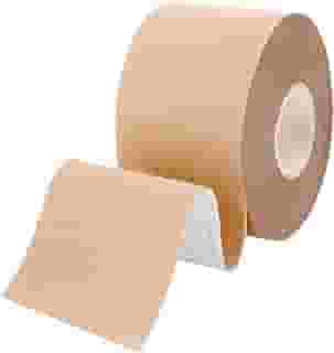 Kinesio Tape Fita Bandagem Elástica Adesiva Rolo 5cm x 5m Funcional Fisioterapia Muscular Esporte Musculação Bege Evita Lesões Resistente A Umidade