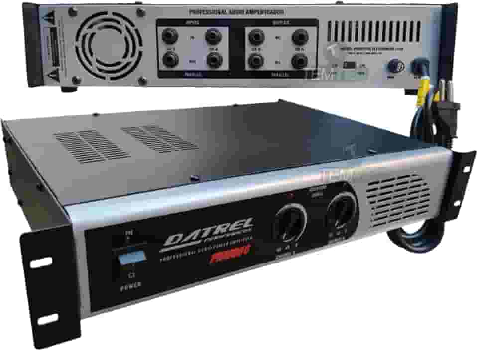 Amplificador Potencia Profissional 600 Watts Pa 5000 Datrel