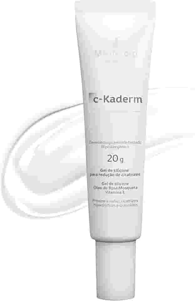 Gel Cicatrizante C-Kaderm Skincare - 20g - Com Vitamina C - Ajuda na Recuperação e Melhora da Aparência da Pele- Mantecorp