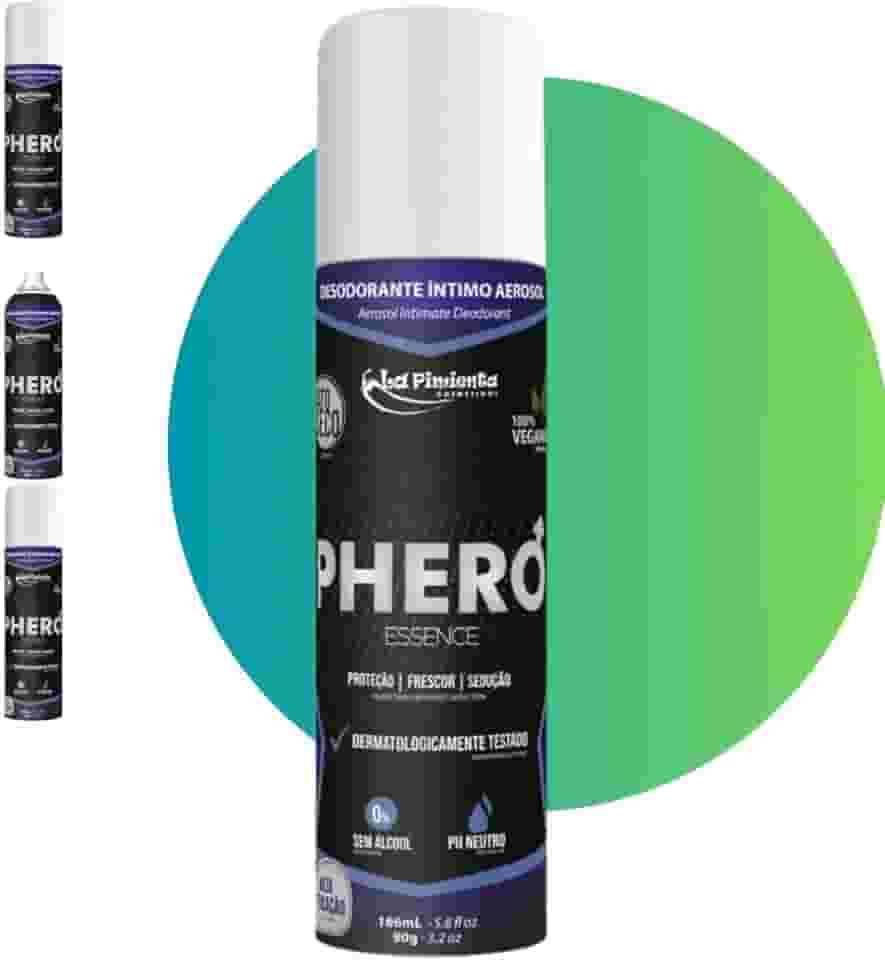 Desodorante Íntimo Masculino Phero Essence Afrodisíaco - 166ml, La Pimienta