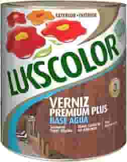 Verniz Base Água Madeira Cores 900ml Lukscolor Móveis (Brilhante Incolor)