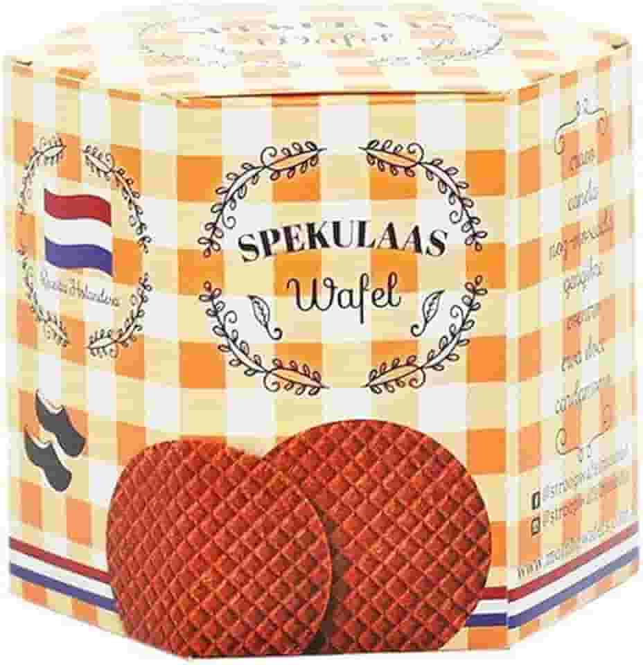 SPEKULAAS WAFEL MOINHO WAFERS 135G HOLANDES 10 UNIDADES