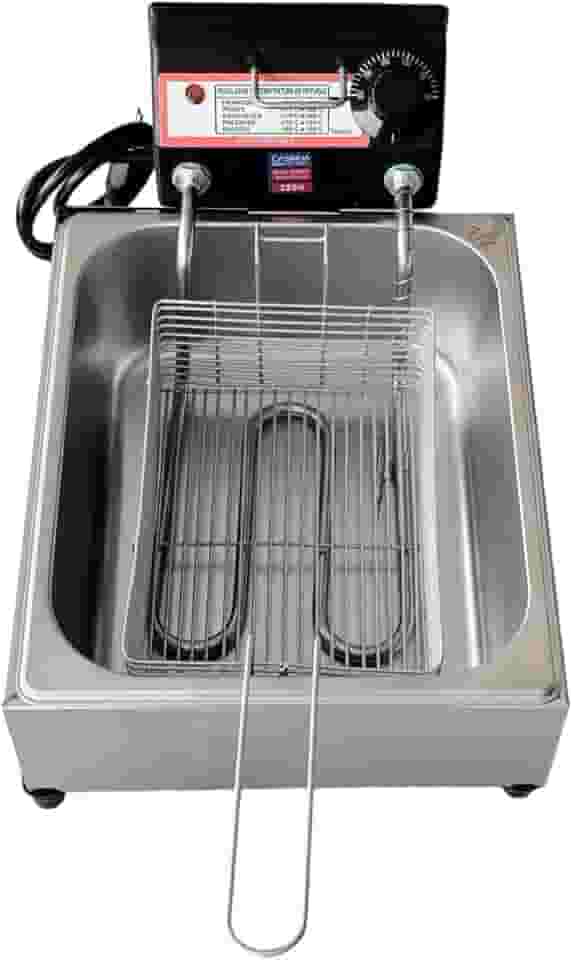 Fritadeira Elétrica Industrial Cuba 5l Econômica (220, Volts)