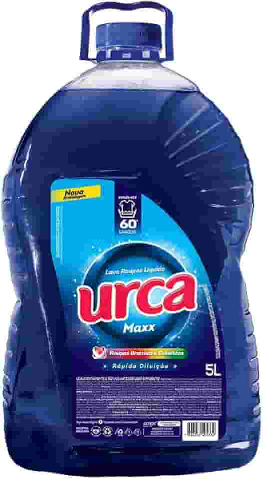 Urca Lava Roupas Líquido 5L, Azul