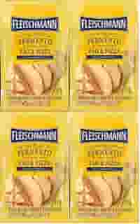Kit 4 Fermento Biológico Pão e Pizza Seco Fleischmann 10g