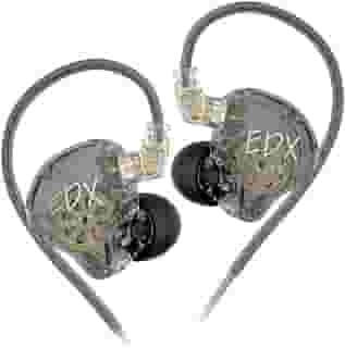 Fone de Ouvido KZ EDX Lite Intra-Auricular, Driver Dinâmico Super-Linear, Isolamento Acústico, Cabo Substituível – Qualidade de Som Premium e Potente AlverSun