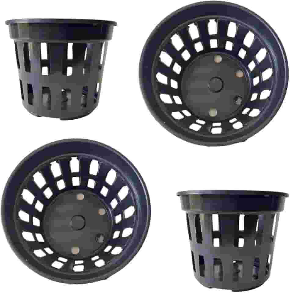 Kit 20 Vasos Vazado Para Plantar Plantas E Orquídeas Vs 15 Plastico Alta Drenagem Plantio Jardim Cultivo