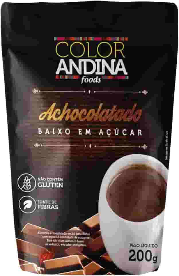 Achocolatado Diet Baixo em Açúcar 200g | Vegano | Cacau 100% Puro