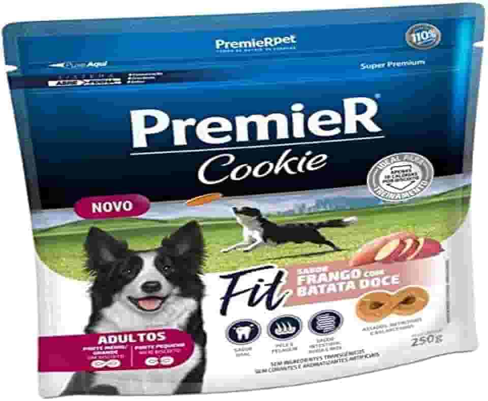 PREMIER COOKIE CAES ADULTO FIT BATATA DOCE 250G