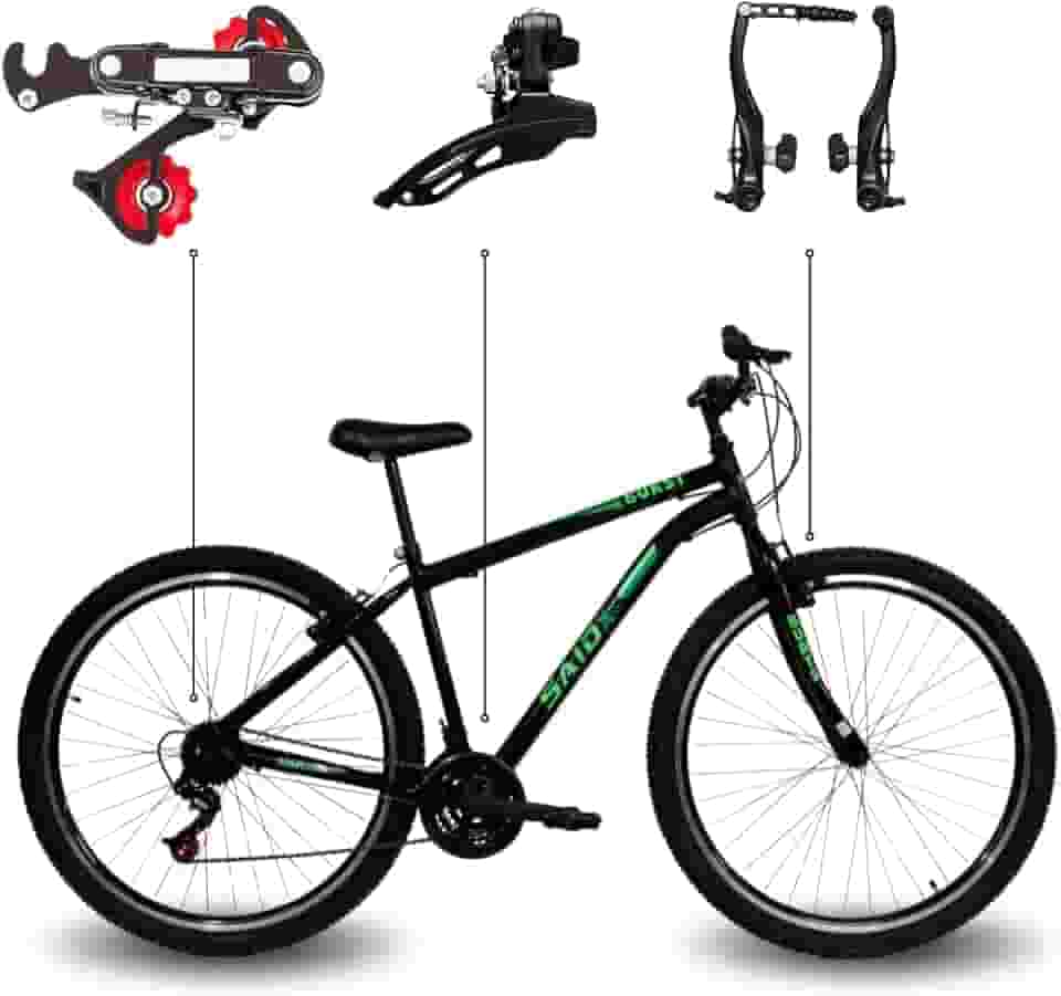 Bicicleta Aro 29 Bike Saidx Premium 21 Vel Quadro de Aço Carbono
