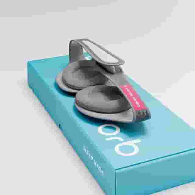 Orb Sleepmask - I wanna sleep - Mascara de Domir. Regulagem Entre os Olhos, Conforto Anatômico e 100% Blackout