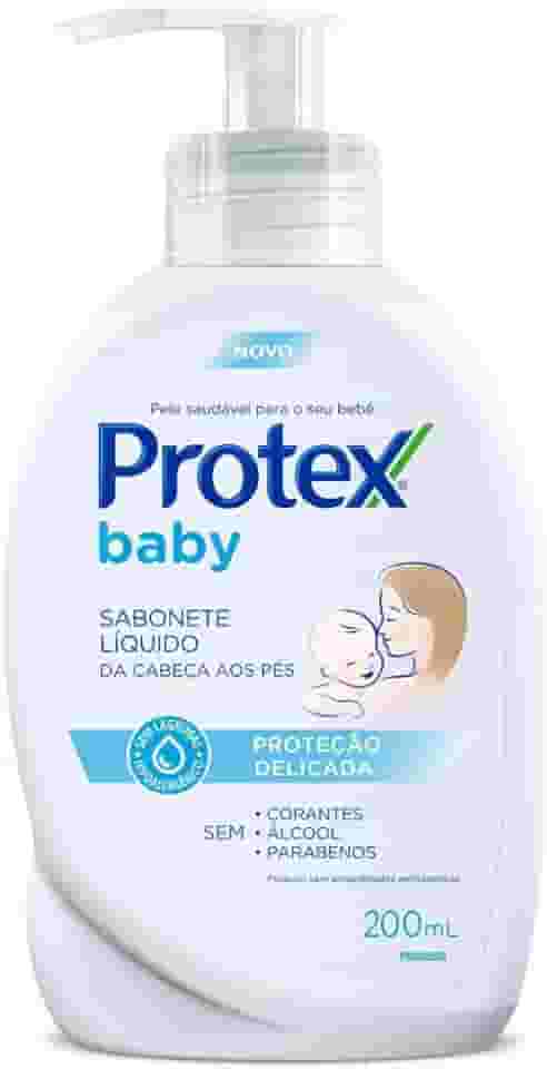 Sabonete Líquido Infantil para bebês Protex Baby Delicate Care 200ml