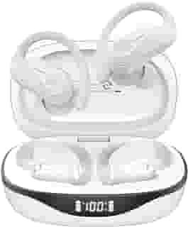 Lenovo LP75 Fone De Ouvido Sem Fio Bluetooth 5.3 Com Gancho Microfones TWS Esportivo HiFi Estéreo Bluetooth Sem Fio Impermeável Alta Fidelidade Cancelamento De Ruído