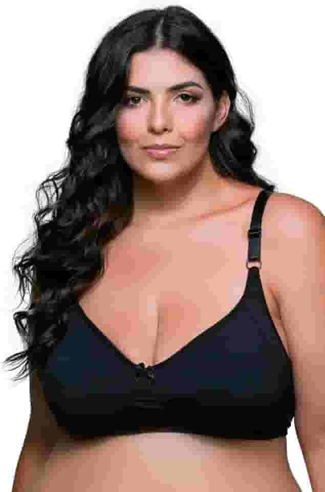 Sutiã Plus Size Sustentação Poliamida Microfilamentos