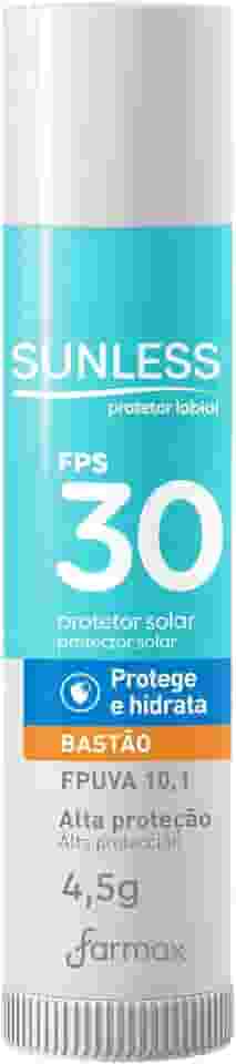 Sunless Protetor Labial Bastão Fps30 Sunless 4 5G