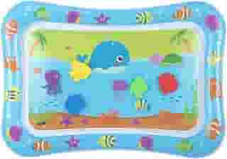 Tapete Infantil de Água Inflável para Bebê Almofada Sensorial Interativa Brinquedo Baby Educativo 48,5x67,5cm (Oceano)