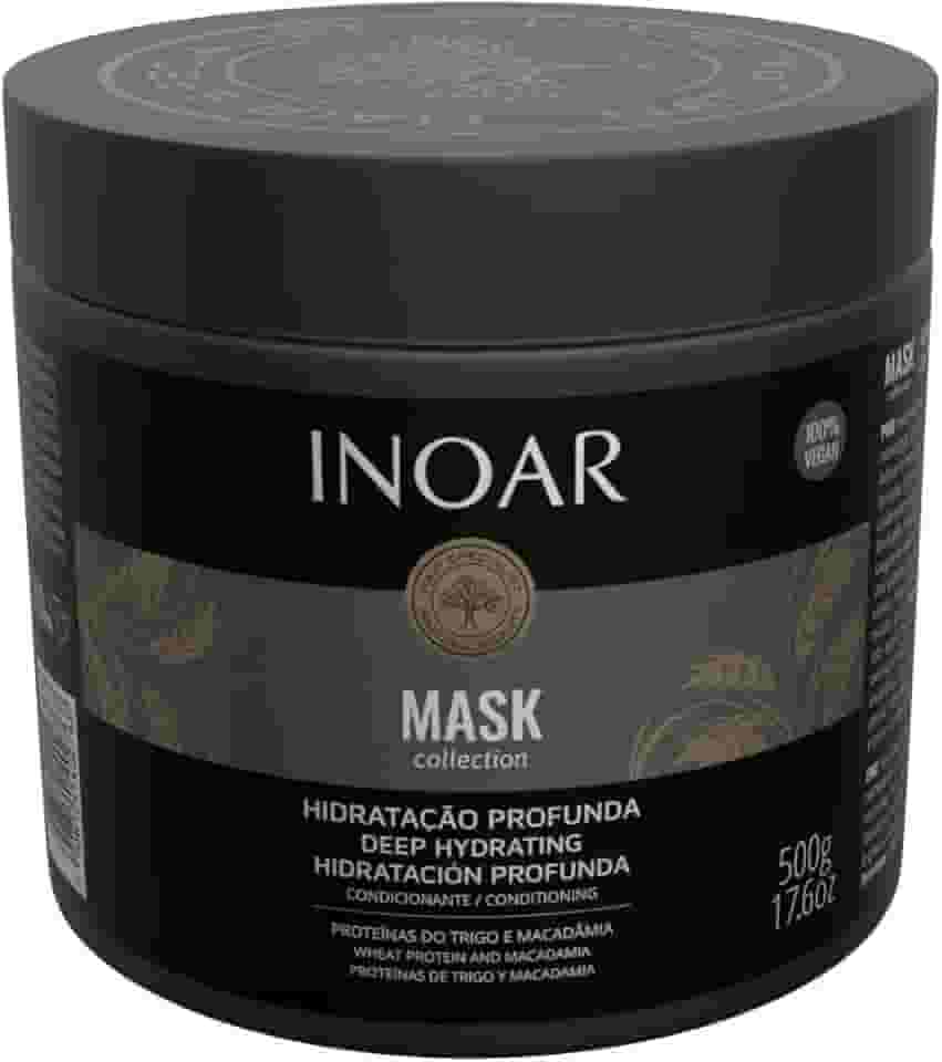Inoar, Mask, Máscara Hidratação Capilar, Restauração E Vitalidade Para Cabelos Danificados - 500gr