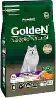 Premier Pet Ração Golden Seleção Natural Para Cães Adultos De Raças Pequenas Sabor Abóbora - 3Kg