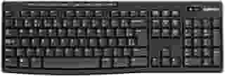 Teclado sem fio Logitech K270 com 8 Teclas Multimídia, Conexão USB, Pilhas Inclusas e Layout ABNT2 - Compatível com PC e Notebook.