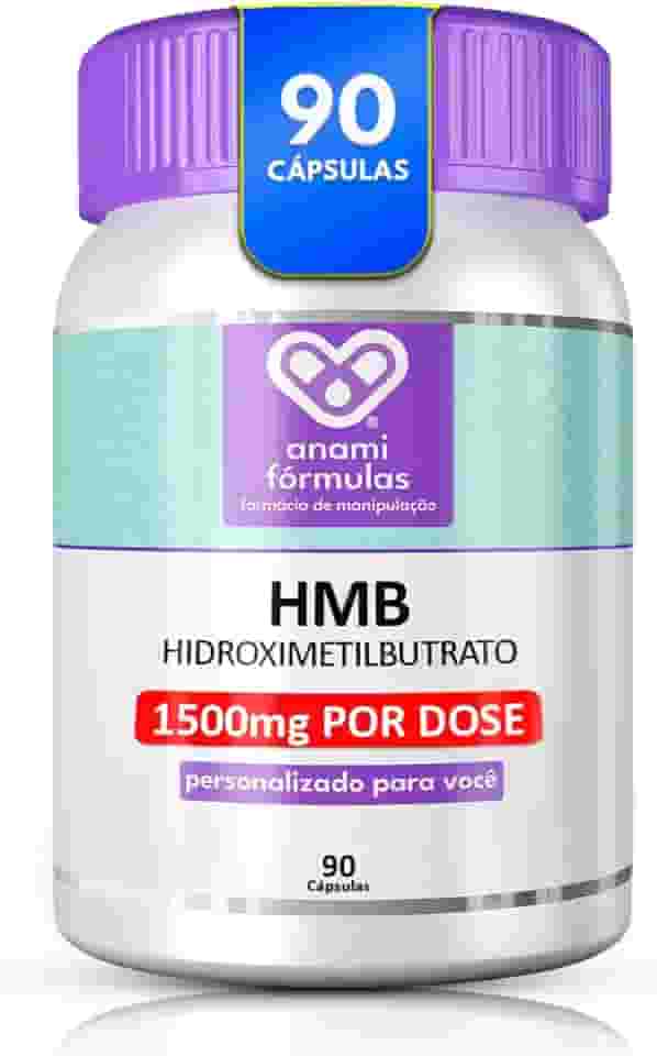 Hmb 1500mg Anti-catabólico | 90 Cápsulas - Anami