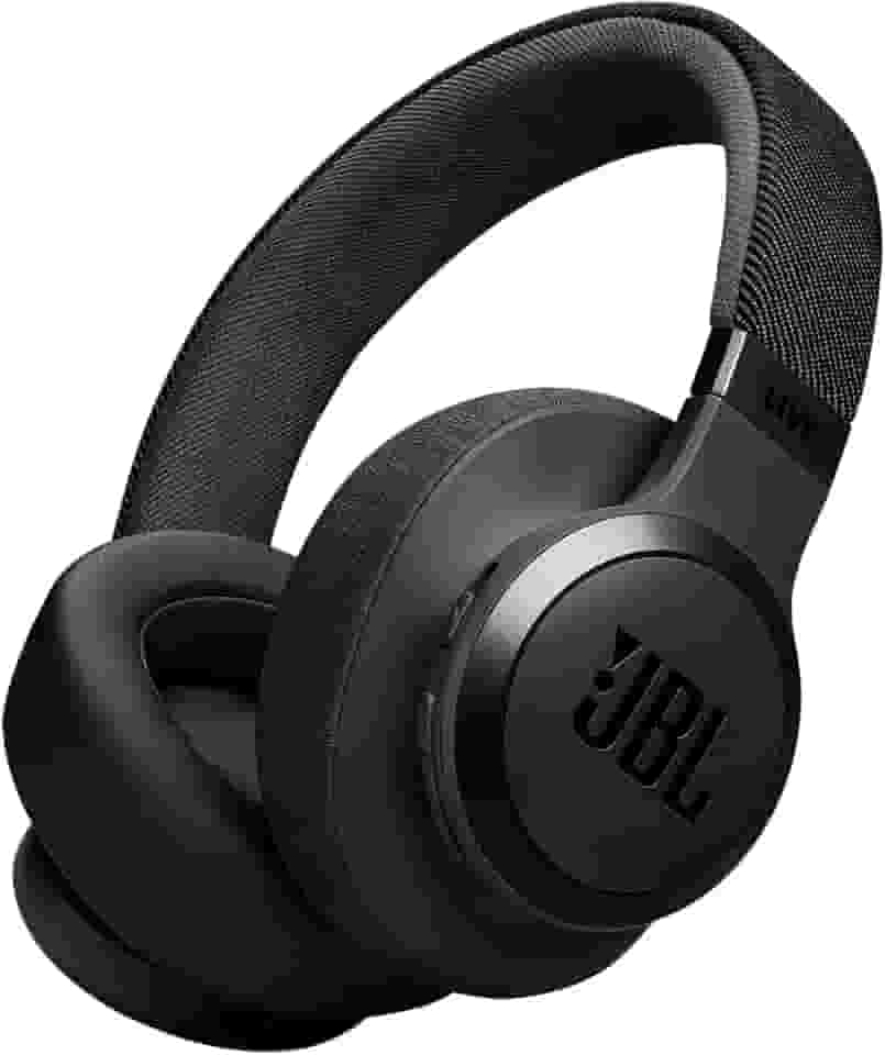 Fone de Ouvido Bluetooth, JBL, Live 770NC, Over Ear, Sem Fio, Com Assistentes de Voz e Cancelamento de Ruído - Preto
