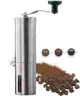 Moedor de Café Grãos Manual Inox Portátil Cerâmica