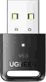 UGREEN Adaptador Bluetooth USB para PC, dongle Bluetooth 5.3 para laptop, mouse, teclado, impressoras, fones de ouvido, alto-falantes, controladores PS5/Xbox/Switch Pro, adaptador Bluetooth sem driver
